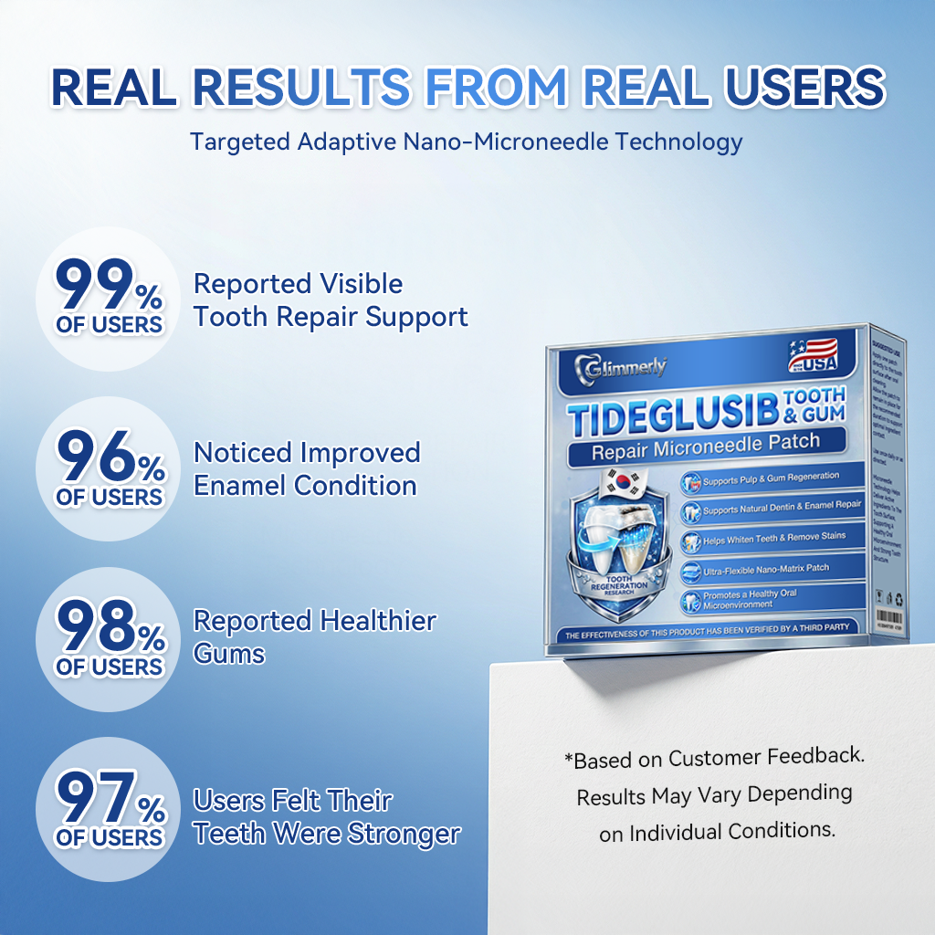 Next-Gen🦷𝐆𝐥𝐢𝐦𝐦𝐞𝐫𝐥𝐲® 𝐓𝐢𝐝𝐞𝐠𝐥𝐮𝐬𝐢𝐛 𝐓𝐨𝐨𝐭𝐡 & 𝐆𝐮𝐦 𝐑𝐞𝐩𝐚𝐢𝐫 𝐌𝐢𝐜𝐫𝐨𝐧𝐞𝐞𝐝𝐥𝐞 𝐏𝐚𝐭𝐜𝐡  | 𝐀𝐝𝐯𝐚𝐧𝐜𝐞𝐝 𝐒𝐭𝐞𝐦-𝐂𝐞𝐥𝐥 𝐀𝐜𝐭𝐢𝐯𝐚𝐭𝐢𝐨𝐧 𝐓𝐞𝐞𝐭𝐡 𝐒𝐭𝐫𝐢𝐩𝐬(🦷𝐑𝐞𝐛𝐮𝐢𝐥𝐝 𝐄𝐧𝐚𝐦𝐞𝐥 & 𝐃𝐞𝐧𝐭𝐢𝐧 • 𝐒𝐭𝐫𝐞𝐧𝐠𝐭𝐡𝐞𝐧 𝐆𝐮𝐦𝐬 • 𝐄𝐫𝐚𝐝𝐢𝐜𝐚𝐭𝐞 𝐓𝐚𝐫𝐭𝐚𝐫 & 𝐎𝐝𝐨𝐫 • 𝐒𝐭𝐨𝐩 𝐓𝐨𝐨𝐭𝐡 𝐒𝐞𝐧𝐬𝐢𝐭𝐢𝐯𝐢𝐭𝐲)
