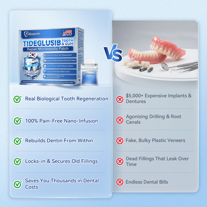 Next-Gen🦷𝐆𝐥𝐢𝐦𝐦𝐞𝐫𝐥𝐲® 𝐓𝐢𝐝𝐞𝐠𝐥𝐮𝐬𝐢𝐛 𝐓𝐨𝐨𝐭𝐡 & 𝐆𝐮𝐦 𝐑𝐞𝐩𝐚𝐢𝐫 𝐌𝐢𝐜𝐫𝐨𝐧𝐞𝐞𝐝𝐥𝐞 𝐏𝐚𝐭𝐜𝐡  | 𝐀𝐝𝐯𝐚𝐧𝐜𝐞𝐝 𝐒𝐭𝐞𝐦-𝐂𝐞𝐥𝐥 𝐀𝐜𝐭𝐢𝐯𝐚𝐭𝐢𝐨𝐧 𝐓𝐞𝐞𝐭𝐡 𝐒𝐭𝐫𝐢𝐩𝐬(🦷𝐑𝐞𝐛𝐮𝐢𝐥𝐝 𝐄𝐧𝐚𝐦𝐞𝐥 & 𝐃𝐞𝐧𝐭𝐢𝐧 • 𝐒𝐭𝐫𝐞𝐧𝐠𝐭𝐡𝐞𝐧 𝐆𝐮𝐦𝐬 • 𝐄𝐫𝐚𝐝𝐢𝐜𝐚𝐭𝐞 𝐓𝐚𝐫𝐭𝐚𝐫 & 𝐎𝐝𝐨𝐫 • 𝐒𝐭𝐨𝐩 𝐓𝐨𝐨𝐭𝐡 𝐒𝐞𝐧𝐬𝐢𝐭𝐢𝐯𝐢𝐭𝐲)