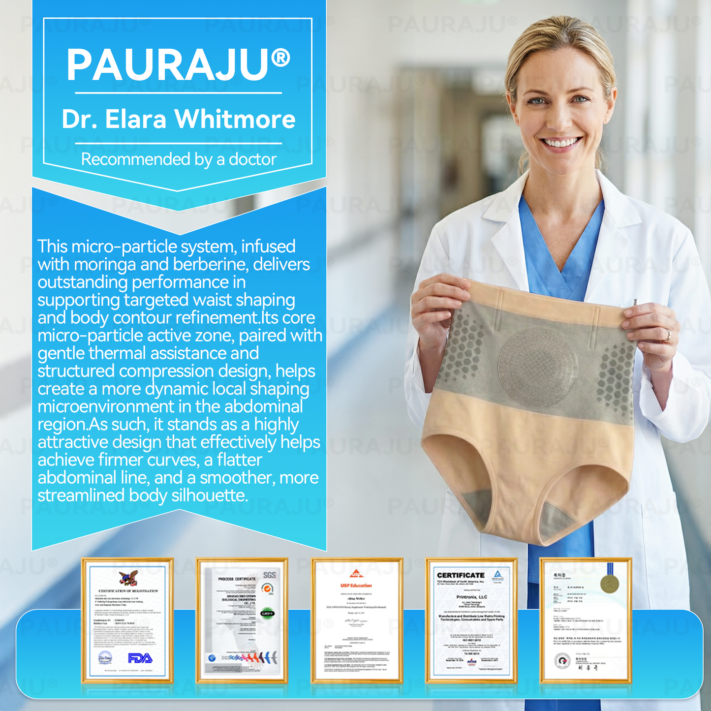 [❄️❄️𝐎𝐟𝐟𝐢𝐜𝐢𝐚𝐥 𝐁𝐫𝐚𝐧𝐝 𝐒𝐭𝐨𝐫𝐞] PAURAJU® Micro-Vibration Ice Silk Fat-Burning Shorts