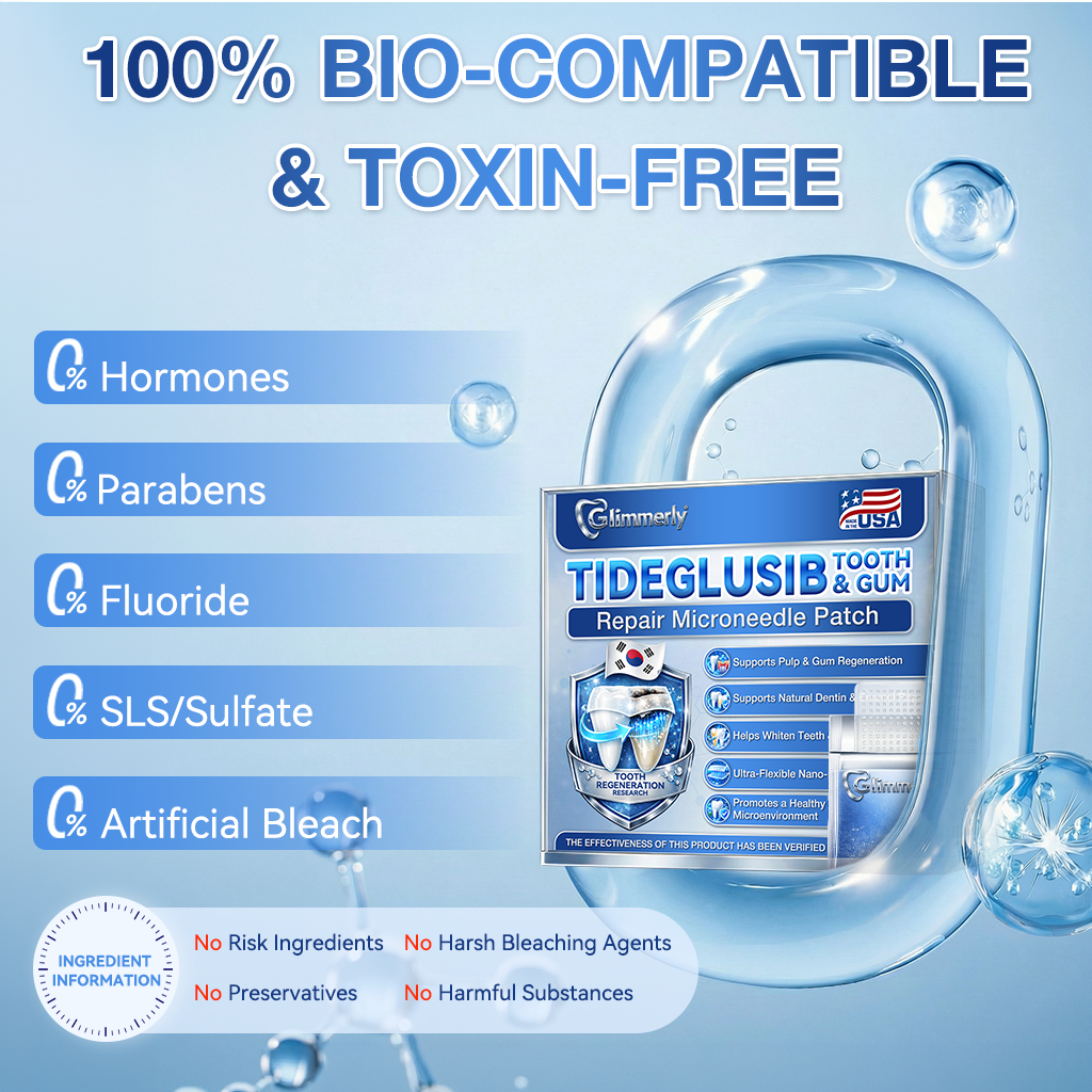 Next-Gen🦷𝐆𝐥𝐢𝐦𝐦𝐞𝐫𝐥𝐲® 𝐓𝐢𝐝𝐞𝐠𝐥𝐮𝐬𝐢𝐛 𝐓𝐨𝐨𝐭𝐡 & 𝐆𝐮𝐦 𝐑𝐞𝐩𝐚𝐢𝐫 𝐌𝐢𝐜𝐫𝐨𝐧𝐞𝐞𝐝𝐥𝐞 𝐏𝐚𝐭𝐜𝐡  | 𝐀𝐝𝐯𝐚𝐧𝐜𝐞𝐝 𝐒𝐭𝐞𝐦-𝐂𝐞𝐥𝐥 𝐀𝐜𝐭𝐢𝐯𝐚𝐭𝐢𝐨𝐧 𝐓𝐞𝐞𝐭𝐡 𝐒𝐭𝐫𝐢𝐩𝐬(🦷𝐑𝐞𝐛𝐮𝐢𝐥𝐝 𝐄𝐧𝐚𝐦𝐞𝐥 & 𝐃𝐞𝐧𝐭𝐢𝐧 • 𝐒𝐭𝐫𝐞𝐧𝐠𝐭𝐡𝐞𝐧 𝐆𝐮𝐦𝐬 • 𝐄𝐫𝐚𝐝𝐢𝐜𝐚𝐭𝐞 𝐓𝐚𝐫𝐭𝐚𝐫 & 𝐎𝐝𝐨𝐫 • 𝐒𝐭𝐨𝐩 𝐓𝐨𝐨𝐭𝐡 𝐒𝐞𝐧𝐬𝐢𝐭𝐢𝐯𝐢𝐭𝐲)