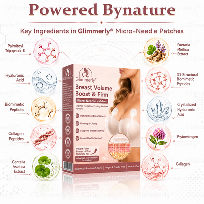 ⏰𝐆𝐥𝐢𝐦𝐦𝐞𝐫𝐥𝐲® 𝐁𝐫𝐞𝐚𝐬𝐭 𝐕𝐨𝐥𝐮𝐦𝐞 𝐁𝐨𝐨𝐬𝐭 & 𝐅𝐢𝐫𝐦 𝐌𝐢𝐜𝐫𝐨-𝐍𝐞𝐞𝐝𝐥𝐞 𝐏𝐚𝐭𝐜𝐡𝐞𝐬